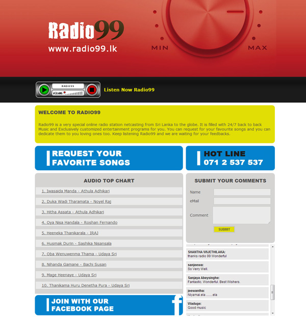 Radio99 Web